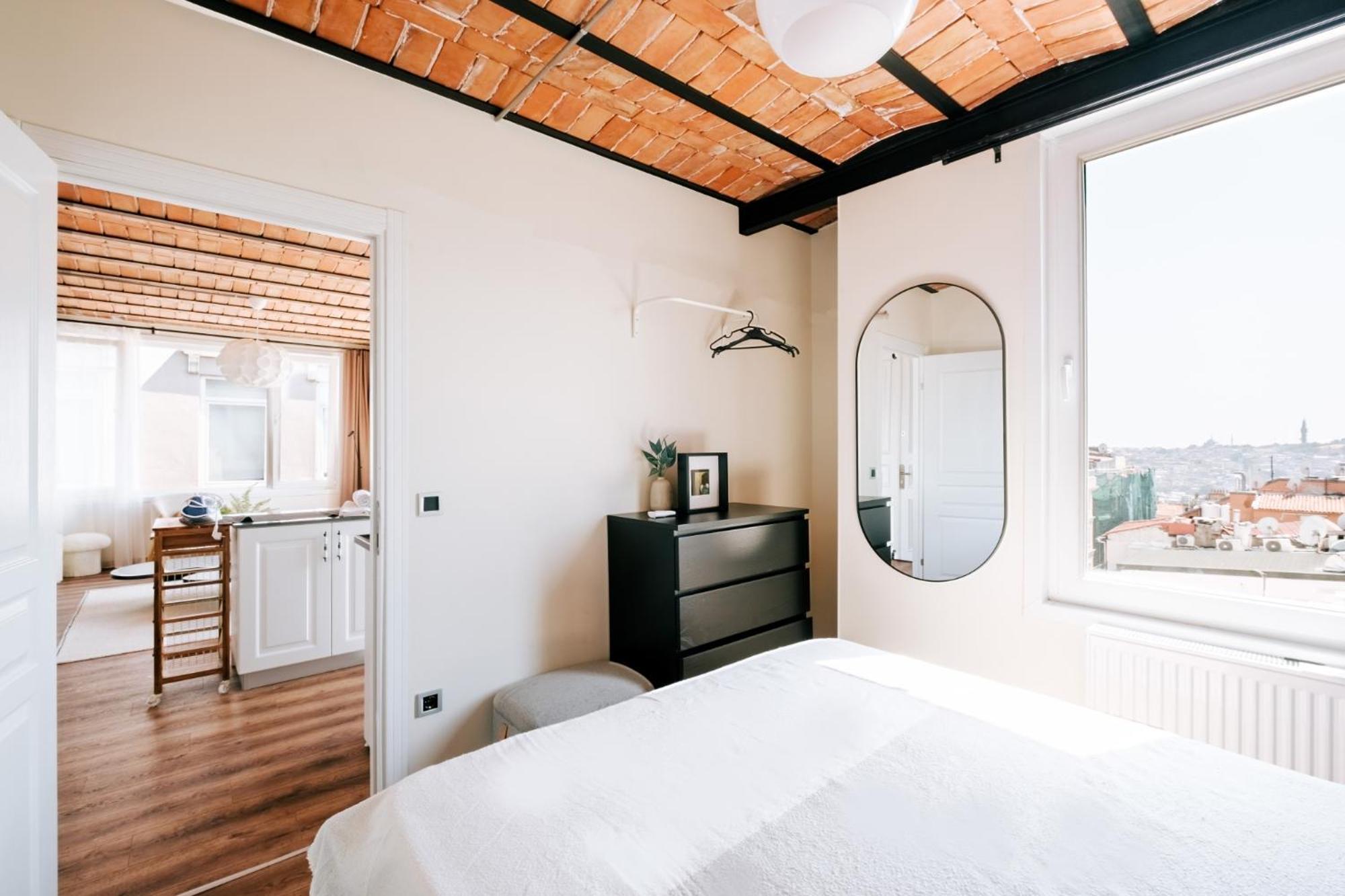 Flat W City View Near Galata Tower In Istiklal Ave Apartment Istanbul Exterior foto