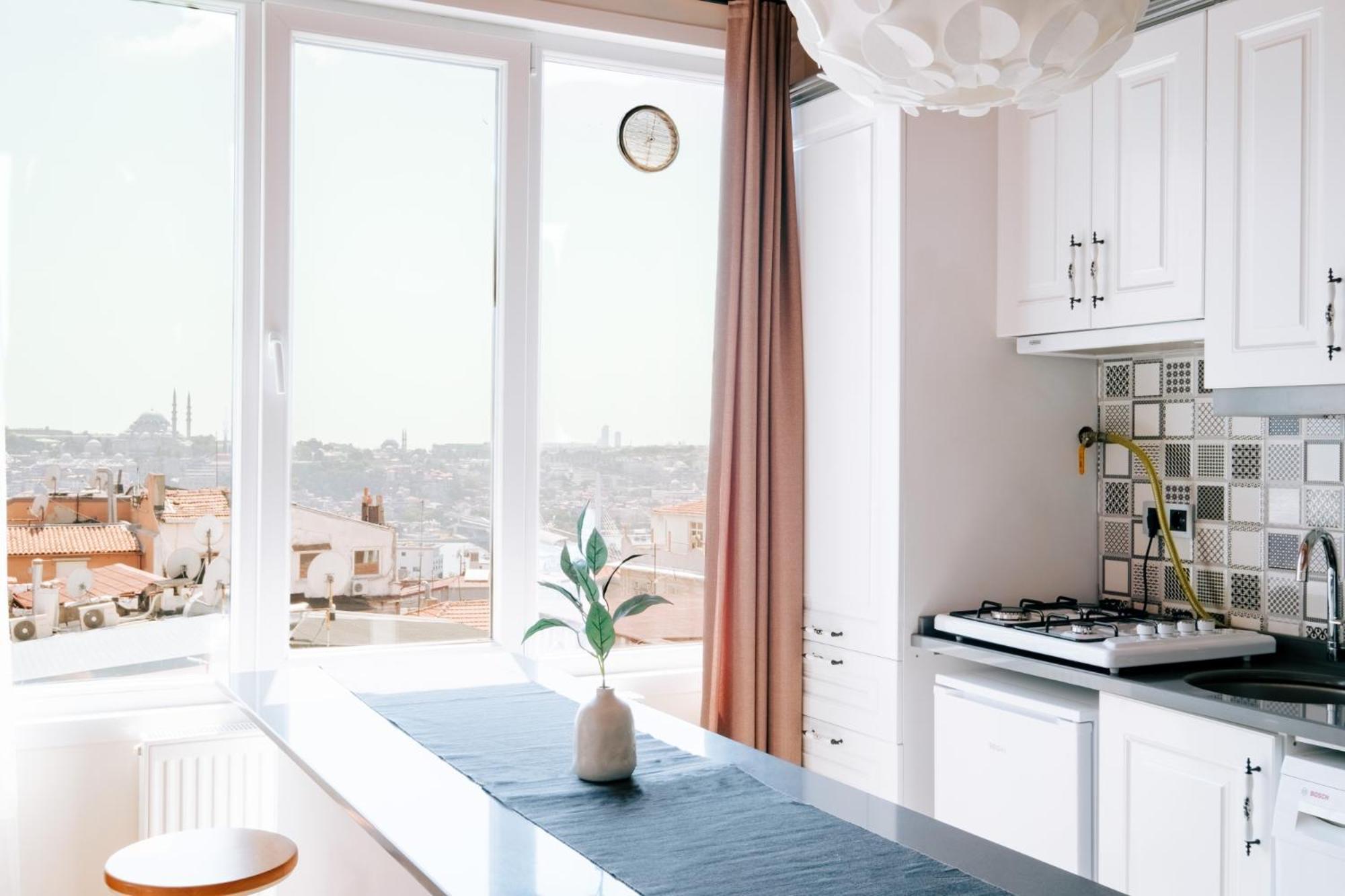 Flat W City View Near Galata Tower In Istiklal Ave Apartment Istanbul Exterior foto